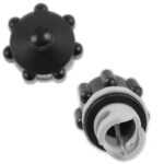 Багатофункціональний адаптер для клапана повітряного насоса для SUP чорний - Зображення 3