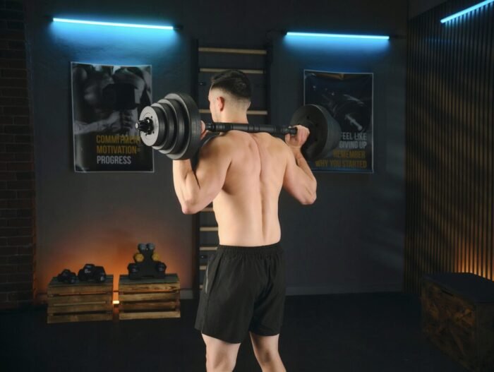 Набір регульованих бітумних гантелей 4 в 1 Trex Sport 2х20 кг TX-020SNO - Зображення 4