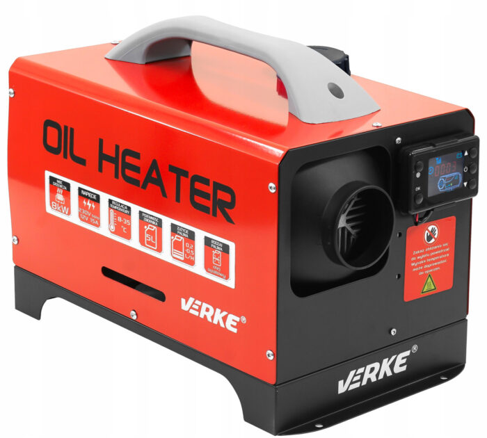 Автономний дизельний нагрівач Verke V80061 12кВт 230В/12В - Зображення 4