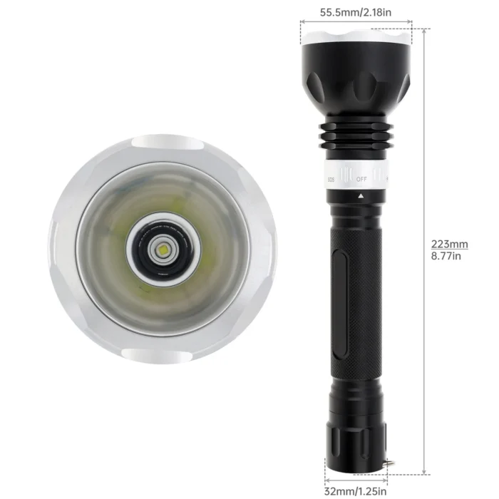 Ліхтарик для підводного плавання - Зображення 2