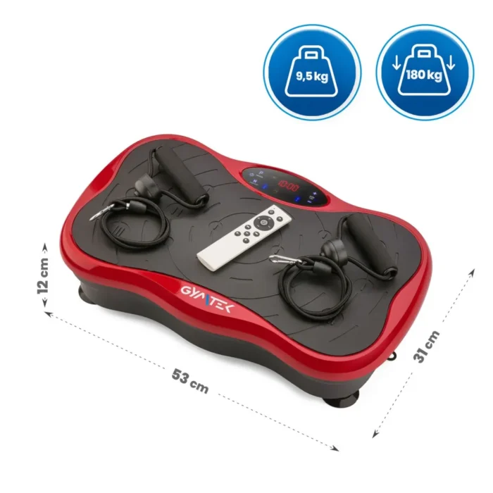 d0f90a34d6e11c8661e9719b970c25e8-1024x0-1 Вібраційна платформа Gymtek XP500 Червона - Зображення 3