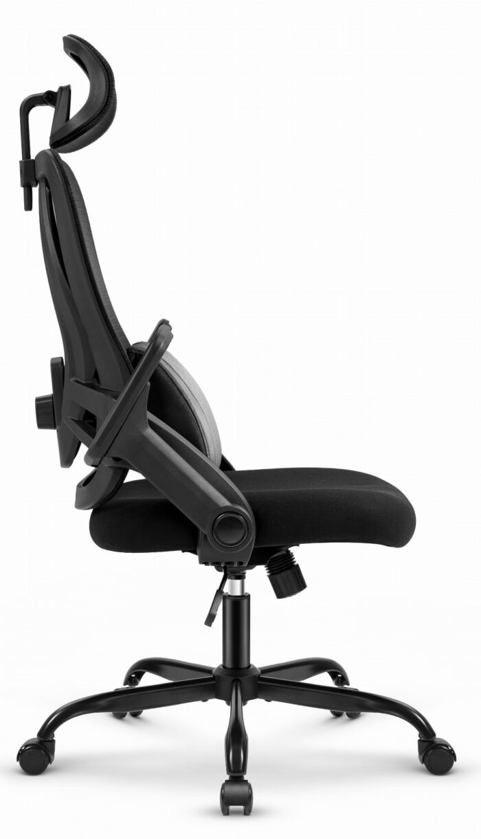 Офісне крісло CABRO C507 чорна тканина - Зображення 4