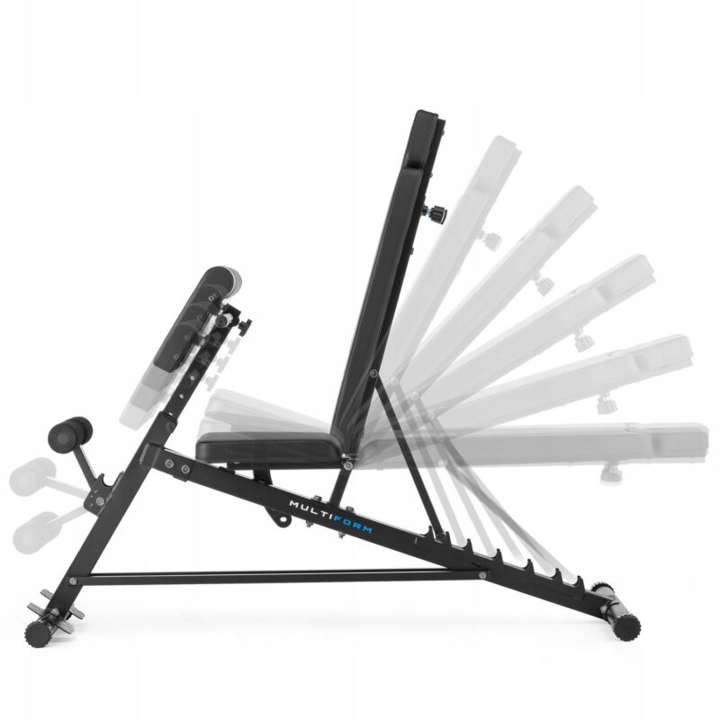Тренувальна лава Gymtek XL800 з регульованою приставкою «Скотта» та еспандерами