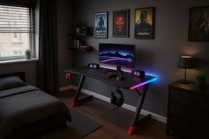 Ігровий стіл світлодіодний Ekspand BG01-120 чорний - Зображення 4