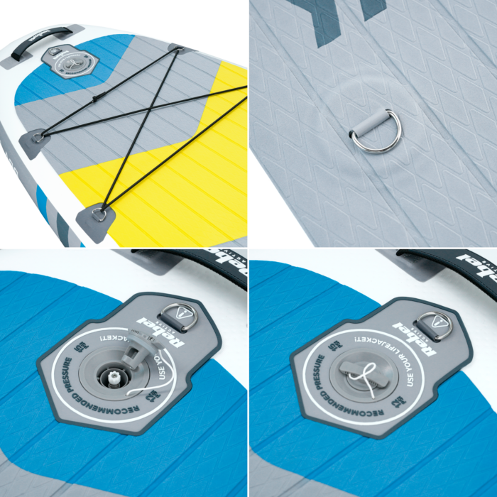 SUP дошка Rebel RBA-4507-WH 335 см - Зображення 10