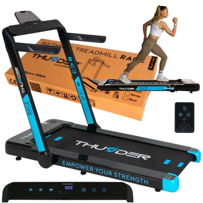 product_image_407424_579817 Бігова доріжка електрична THUNDER RACE-BLUE - Зображення 5