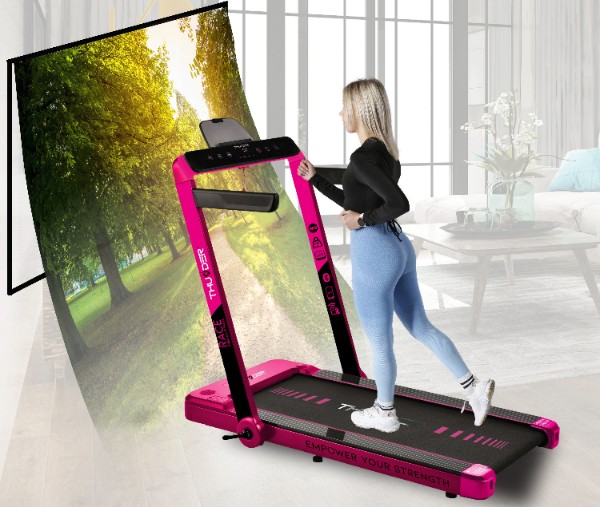 product_image_407427_348635 Бігова доріжка електрична THUNDER RACE-PINK - Зображення 2