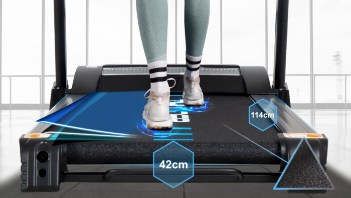 B Бігова доріжка електрична THUNDER ICON-BLACK - Зображення 2