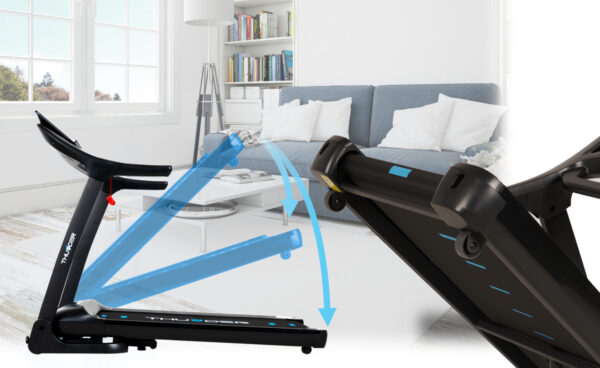 skladanie Бігова доріжка електрична THUNDER PHENOM-S-BLACK - Зображення 5