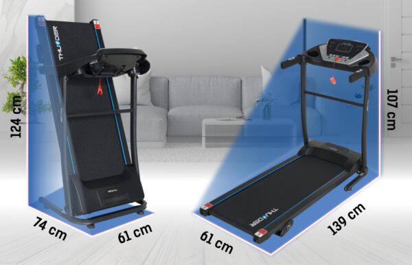 Wymiarówka Бігова доріжка електрична THUNDER TS-G8000 - Зображення 3