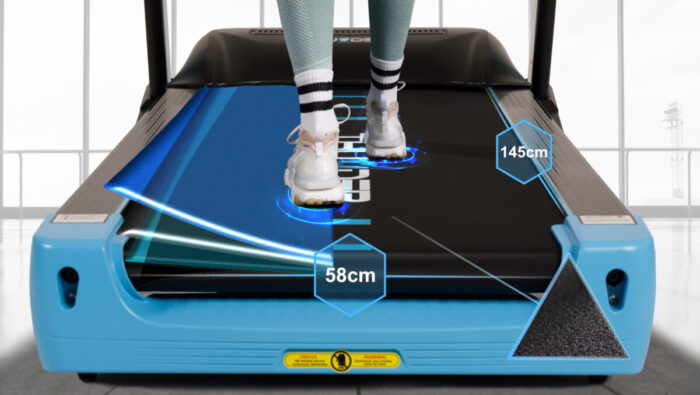 J Бігова доріжка електрична THUNDER IGNITE-S-TFT-BLACK - Зображення 6