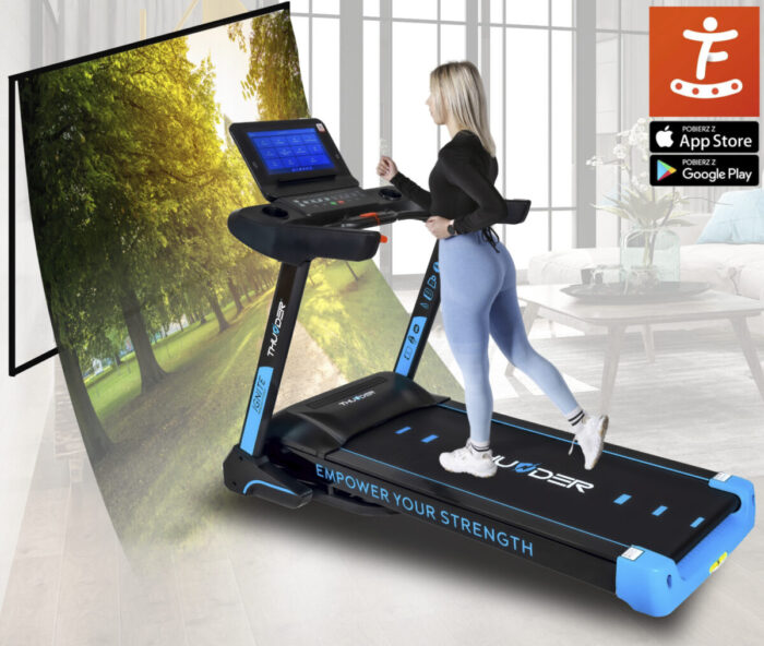 zdjecie modelka Бігова доріжка електрична THUNDER IGNITE-S-TFT-BLACK - Зображення 8