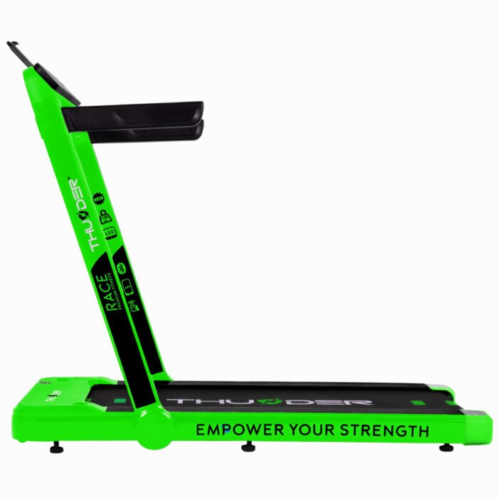 03 złoty Бігова доріжка електрична THUNDER RACE-GREEN - Зображення 7