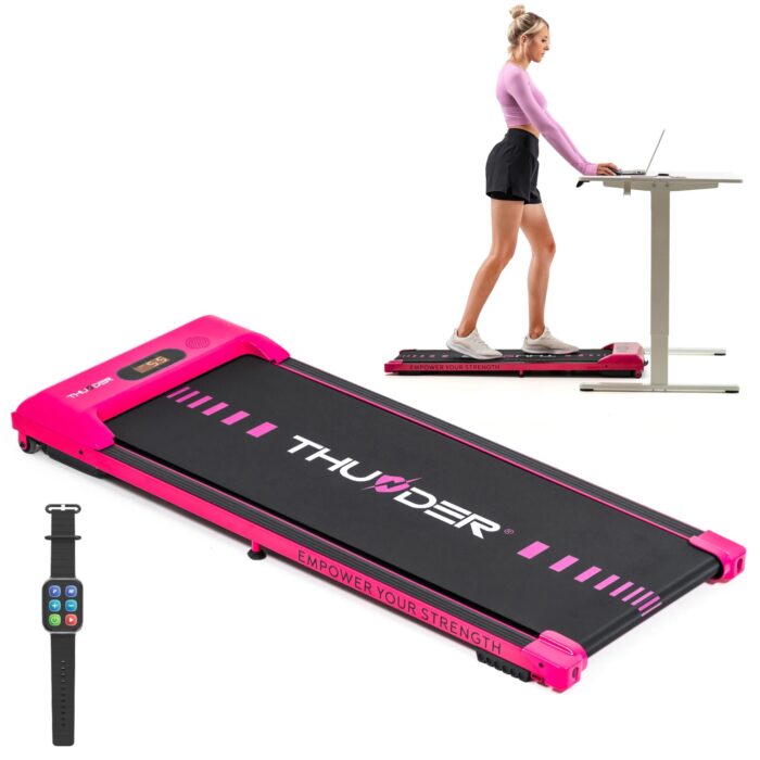 product_image_446135_627100 Бігова доріжка електрична THUNDER IDEA-PINK - Зображення 1