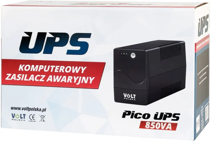 Джерело Безперебійного Живлення Volt Polska PicoUPS 850VA/480W 9Ah - Зображення 5