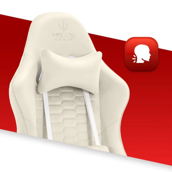 Геймерське крісло тканинне Hell's Chair HC-1000 Beighe - Зображення 6