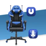 Геймерське крісло екошкіра Hell's Chair HC- 1004 Blue - Зображення 4