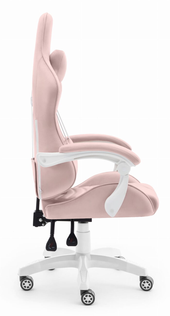 Геймерське крісло Hell's Chair Rainbow 2.0 Pink тканина - Зображення 2