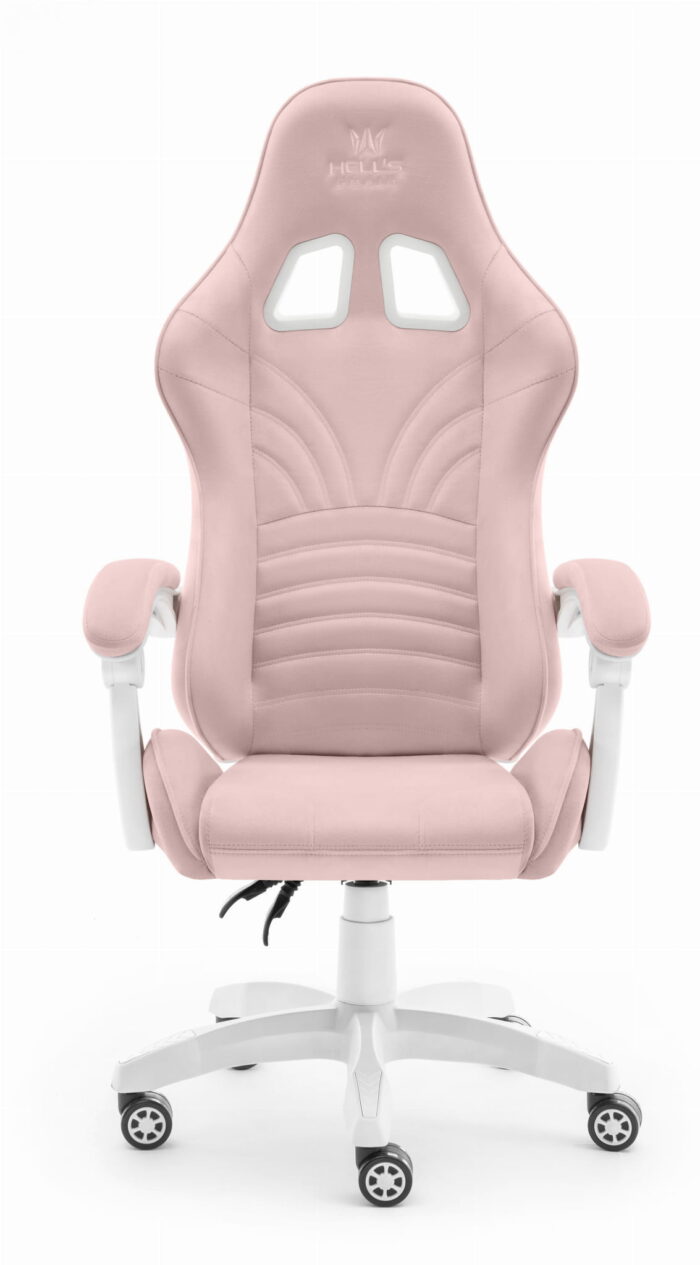 Геймерське крісло Hell's Chair Rainbow 2.0 Pink тканина - Зображення 4