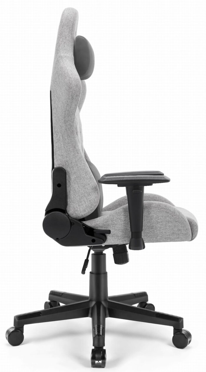 Геймерське крісло Hell's Chair HC-1006 Grey Black тканина - Зображення 2