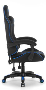 Геймерське крісло Hell's Chair HC-1008 Black Blue 2.0 тканина/сітка - Зображення 3