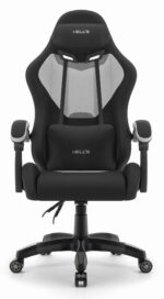 Геймерське крісло Hell's Chair HC-1012 Black Grey тканина - Зображення 2