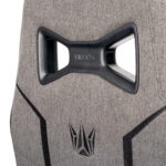 Геймерське крісло Hell's Chair HC-1013 Grey Black тканина - Зображення 7