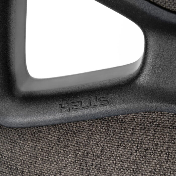 Геймерське крісло Hell's Chair HC-1013 Grey Black тканина - Зображення 8