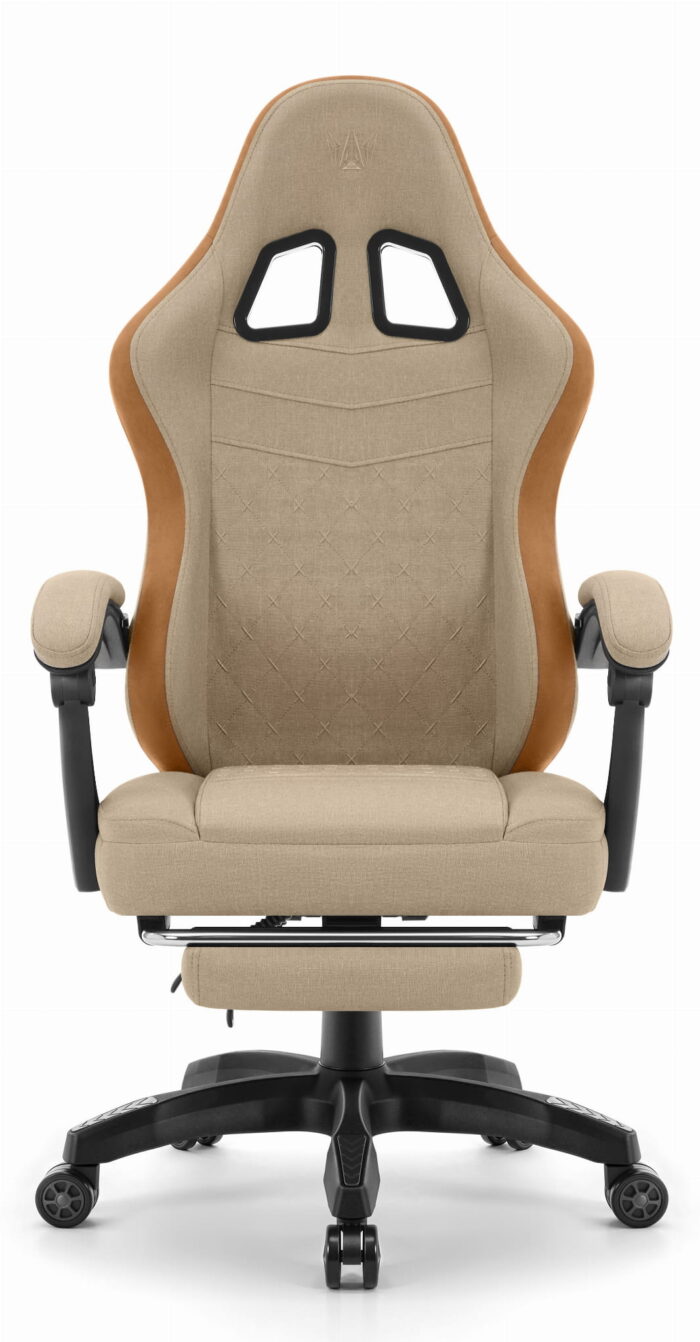 Геймерське крісло Hell's Chair HC-1015 Beige тканина - Зображення 4