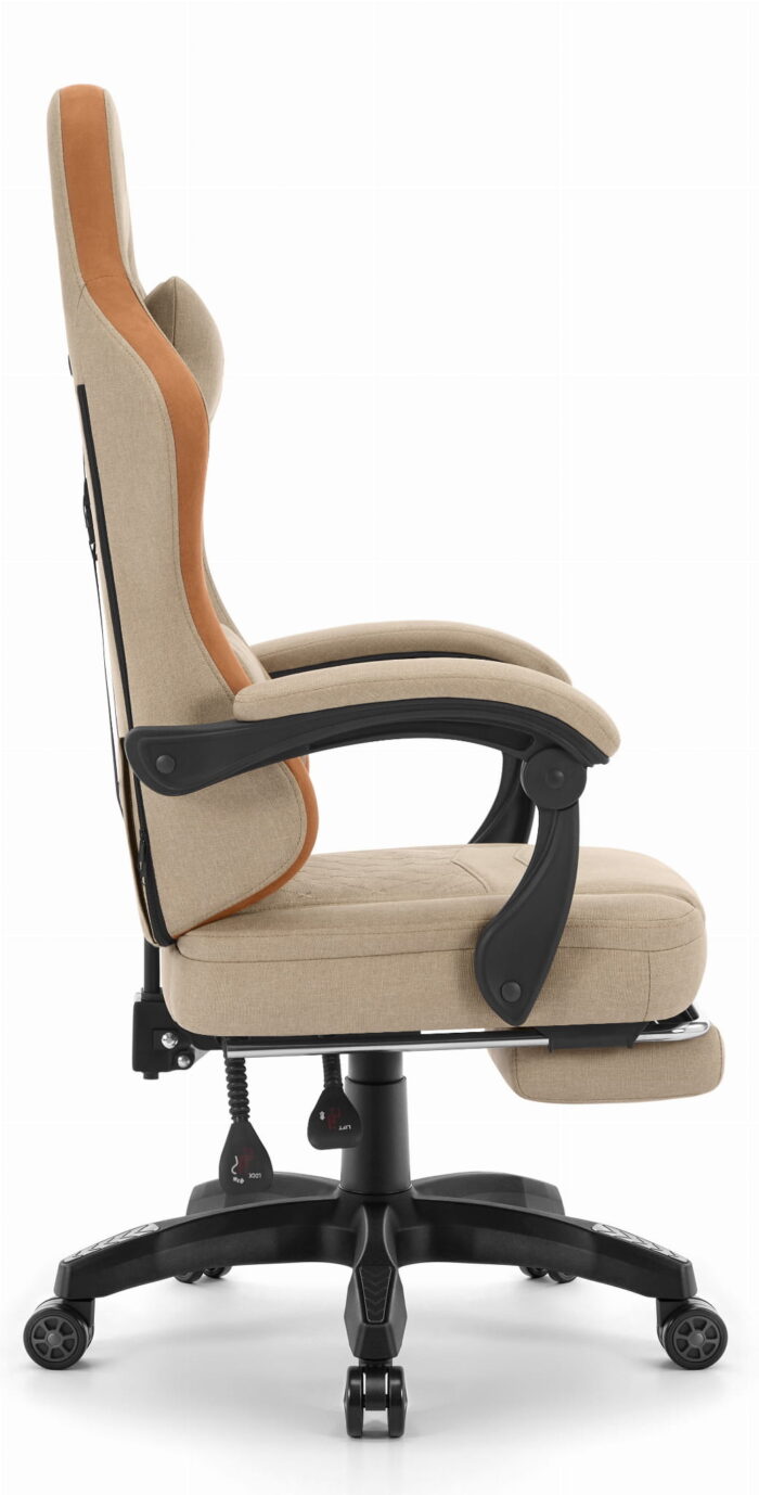 Геймерське крісло Hell's Chair HC-1015 Beige тканина - Зображення 5