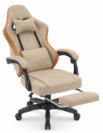 Геймерське крісло Hell's Chair HC-1015 Beige тканина - Зображення 7