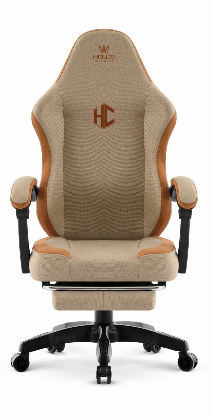 Геймерське крісло Hell's Chair HC-1016 Beige тканина - Зображення 5