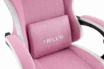 Геймерське крісло Hell's Chair HC-1016 Pink тканина - Зображення 5