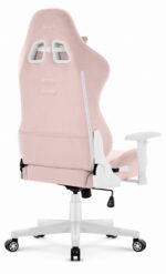 Геймерське крісло Hell's Chair HC-2000 Pink White тканина - Зображення 4