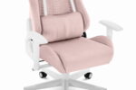 Геймерське крісло Hell's Chair HC-2000 Pink White тканина - Зображення 7