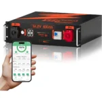 Накопичувач енергії Humsienk 5,12 Вт LiFePO4 3U (HS48V100AH100RACK-3U-EU)