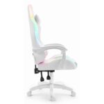 Геймерське крісло екошкіра Hell's Chair HC- 1000 White LED - Зображення 3