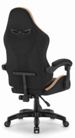 Геймерське крісло Hell's Chair HC-1012 Black  Biege тканина/замша - Зображення 7