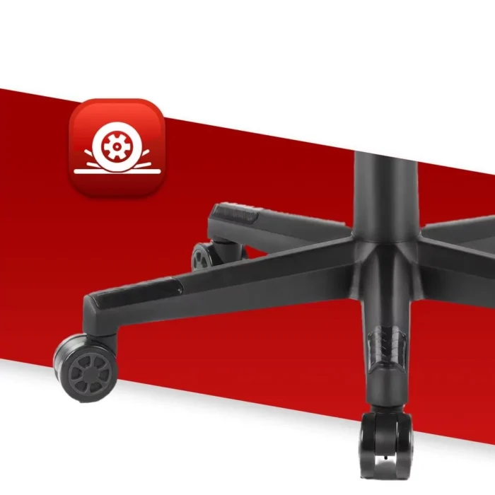 Геймерське крісло тканина Hell's Chair HC- 1004 Black - Зображення 7