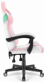 Геймерське крісло екошкіра Hell's Chair HC- 1004 Pink Rainbow - Зображення 4