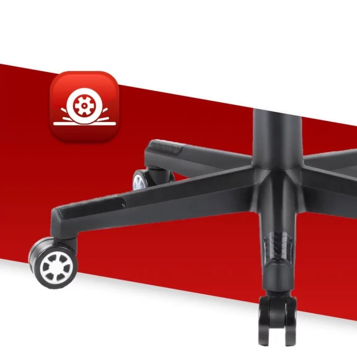 Геймерське крісло тканина+еко шкіра Hell's Chair HC- 1004 White-Grey - Зображення 8