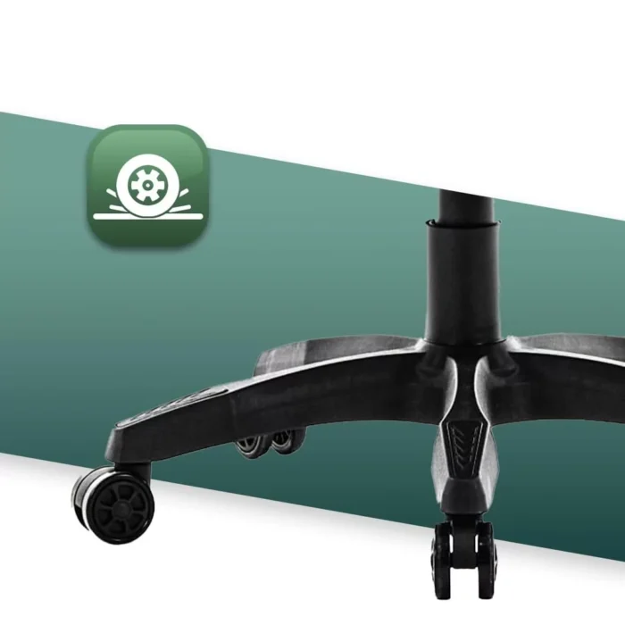 Геймерське крісло тканинне Hell's Chair HC-1000 Green - Зображення 4