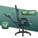 Геймерське крісло тканинне Hell's Chair HC-1000 Green - Зображення 5