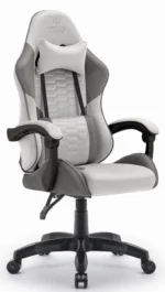 Геймерське крісло тканинне Hell's Chair HC-1000 Grey-Blask