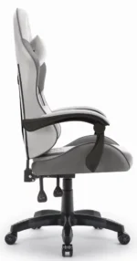 Геймерське крісло тканинне Hell's Chair HC-1000 Grey-Blask - Зображення 3