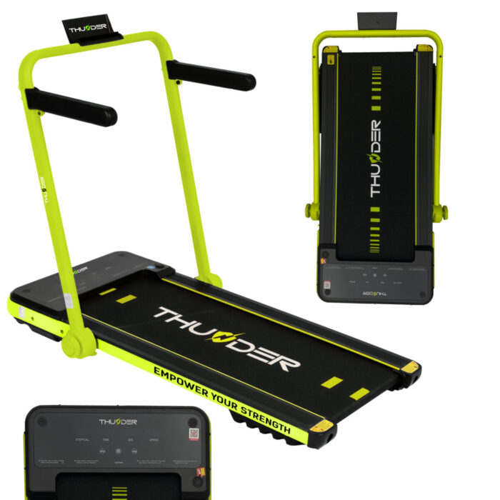 Бігова доріжка електрична THUNDER IMPACT-LIME - Зображення 2