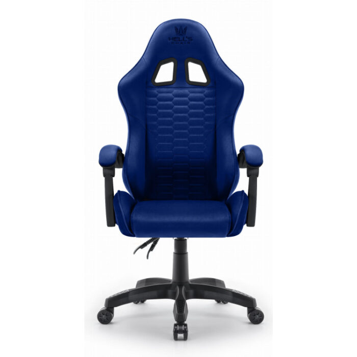 Геймерське крісло тканинне Hell's Chair HC-1000 Dark Blue - Зображення 4