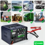 Зарядний пристрій універсальний Wuber 29A 12-400Ah 12V/24V - Зображення 6