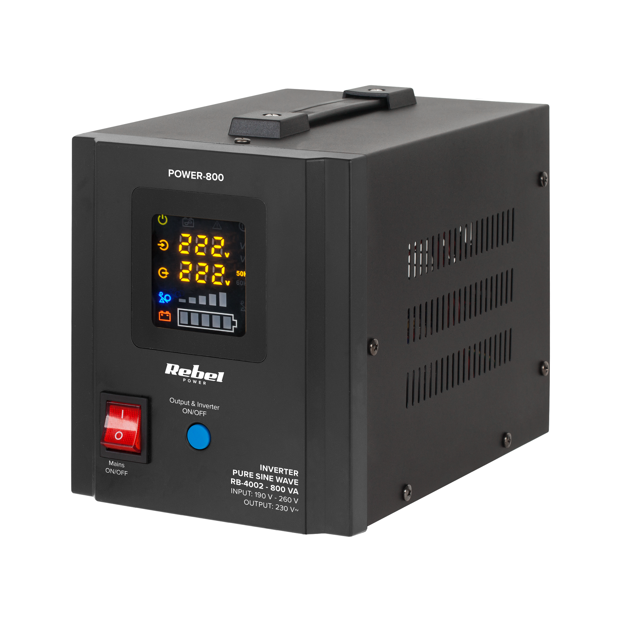 photo_2437500 Аварійне джерело живлення Rebel POWER-800 RB-4002 - Зображення 1