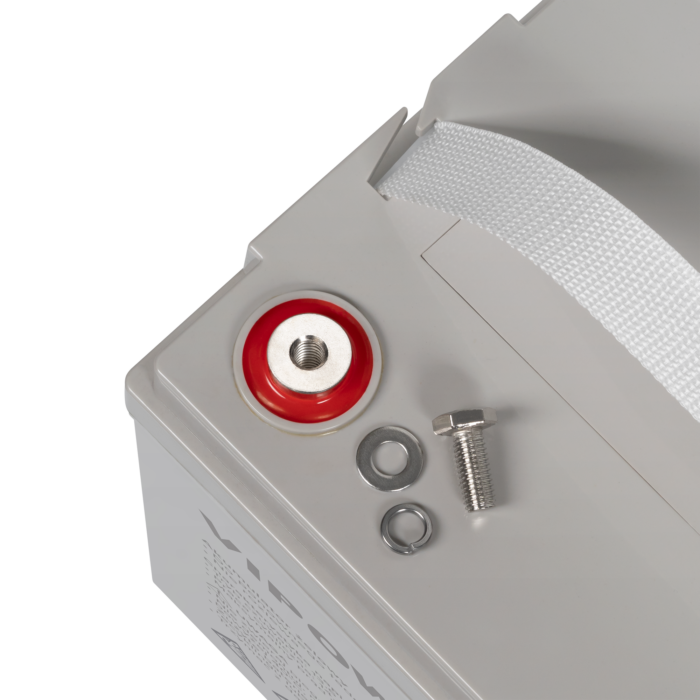 Гелевий акумулятор 12V 100Ah VIPow BAT0420 - Зображення 2